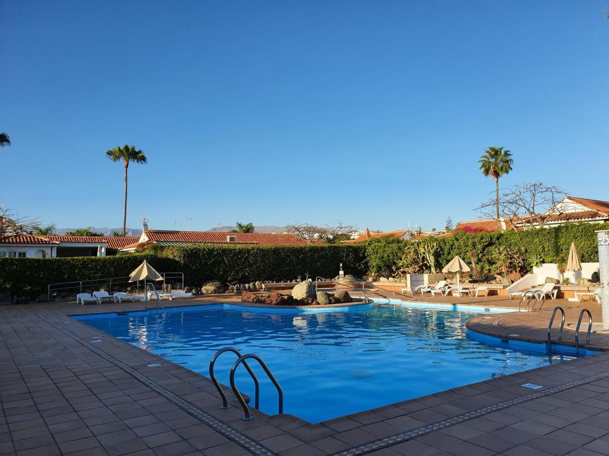 Pool & Wifi Free Shared Flat Private Room By Ocean Park Maspalomas  Exteriör bild