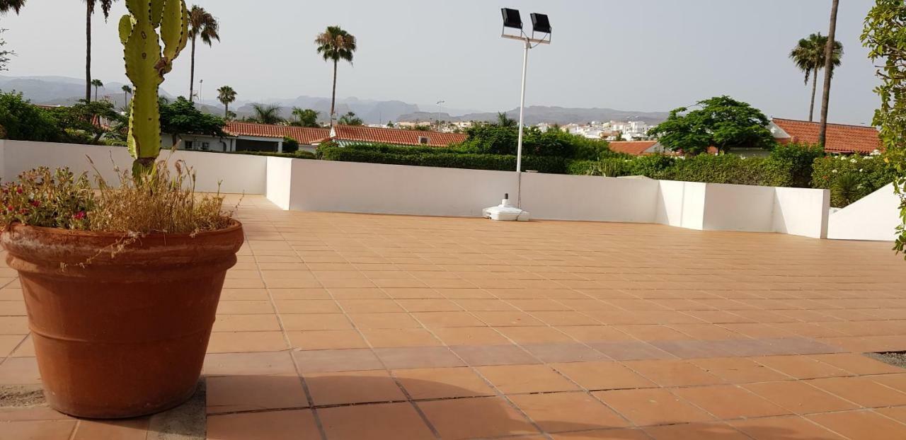 Pool & Wifi Free Shared Flat Private Room By Ocean Park Maspalomas  Exteriör bild
